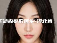 王沛森整形医生-河北省王沛森医生驼峰鼻塑形实力口碑都很强