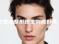 王雁波整形医生到底好不好手术风格&医生简介&预约方式