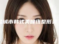 盐城市韩式美瞳线整形美容外科价格表(价目)详情呈现(近6个月均价为:5236元)