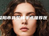 益阳市鼻驼峰手术推荐医生(赵婧医生实力碾压部分公立)