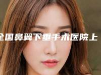 全国鼻翼下垂手术医院上榜清单top20强都有哪几家-等荣誉上榜_价格收费可查
