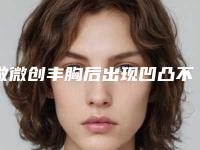 做微创丰胸后出现凹凸不平的后遗症怎么办