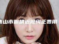 唐山市眼睛近视纠正费用表明细附2025清单-唐山市眼睛近视纠正手术价格查询