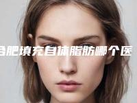 合肥填充自体脂肪哪个医院好,自体填充脂肪