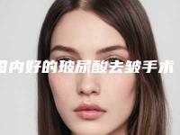 国内好的玻尿酸去皱手术医院：玻尿酸去皱手术医院前50佳哪家技术牛