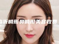 临沂畸形鼻畸形美容收费怎么样