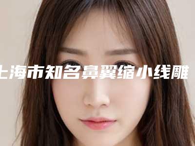 上海市知名鼻翼缩小线雕医院哪家比较好-上海交大附属第九人民医院浦东分院整形美容科技术特别靠谱