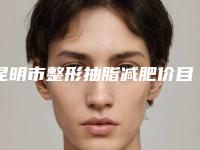 昆明市整形抽脂减肥价目表2025同步(整形抽脂减肥费用详解)