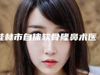 桂林市自体软骨隆鼻术医院哪儿好(桂林市第二人民医院整形美容科高人气机构)