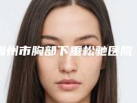 梅州市胸部下垂松驰医院在榜清单名单在这里(梅州市胸部下垂松驰整形医院)