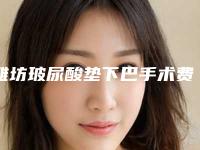 潍坊玻尿酸垫下巴手术费用和哪些因素有关联