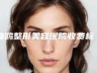 海鸥整形美容医院收费标准查询如下附电波手术拉皮手术案例