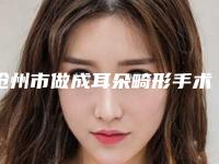 沧州市做成耳朵畸形手术官方整形价格表公布-沧州市做成耳朵畸形手术手术价格需要多少呢