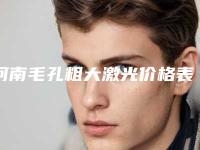 河南毛孔粗大激光价格表是多少(2025年09月毛孔粗大激光均价为:4307元)