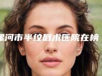 漯河市半纹唇术医院在榜清单前十强公立私立对比-漯河缔莱美整形美容诊所