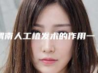 渭南人工植发术的作用一般可以维持几个月