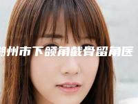 湖州市下颌角截骨留角医生上榜名单top10公开名单推荐-湖州市下颌角截骨留角整形医生
