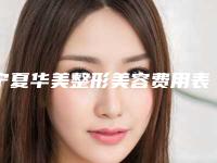 宁夏华美整形美容费用表明细揭秘-全鼻修复手术案例