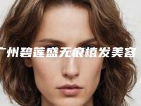 广州碧莲盛无痕植发美容整形医院,广州因你美妍医疗美容宝藏机构实力对比