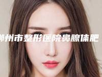 郴州市整形医院鼻腺体肥大保守治疗价格(郴州市鼻腺体肥大保守治疗医院排名前十位实力清单揭晓)