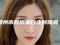 郑州市胶原蛋白注射隆鼻2025正规价格表(费用)公示-郑州市胶原蛋白注射隆鼻价格行情