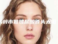 铁岭市做玻尿酸额头太阳穴填充好的医院(铁岭马晶美容整形门诊部基本介绍来了)