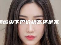 聊城尖下巴价格高还是不高,聊城尖下巴的手术价格大致是多少
