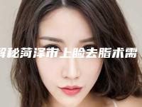 解秘菏泽市上睑去脂术需要价格大约是多少