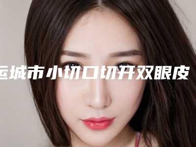 运城市小切口切开双眼皮医院上榜名单前十强2025榜单新出炉(运城市小切口切开双眼皮整形医院)