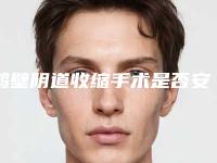 鹤壁阴道收缩手术是否安全无创